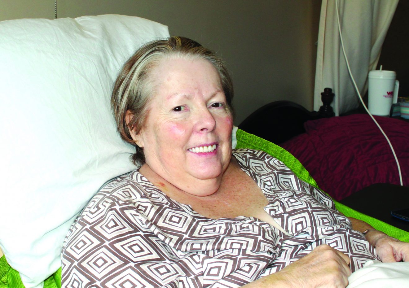 The fight of her life Mathews COVID19 patient on road to recovery