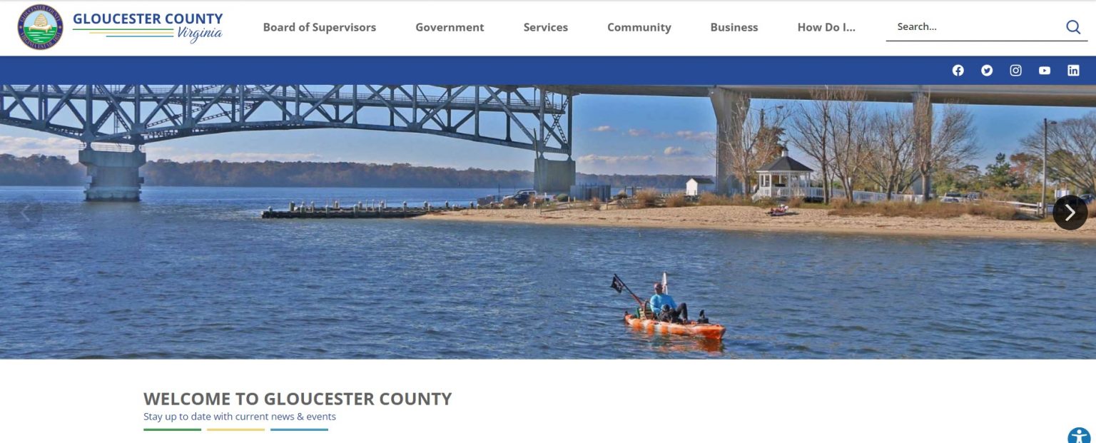Gloucester County unveils its newly redesigned website Gazette Journal