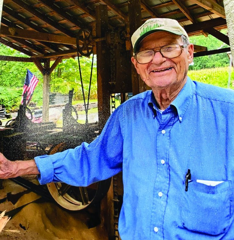 ben borden at his sawmill