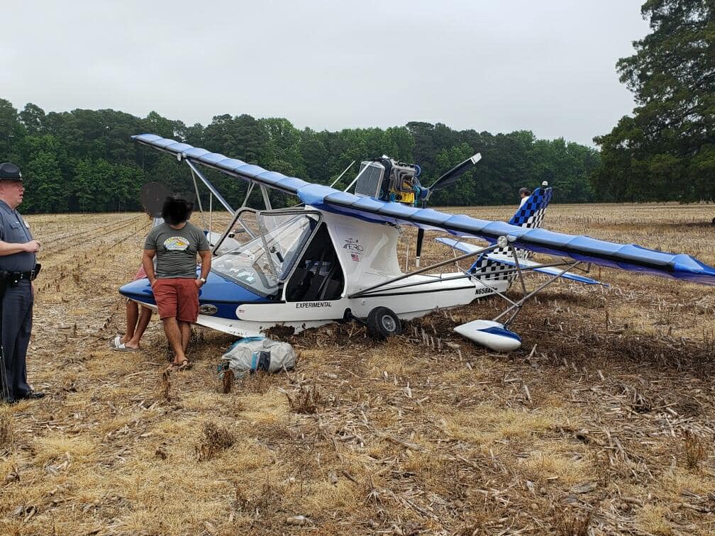 point emergency landing