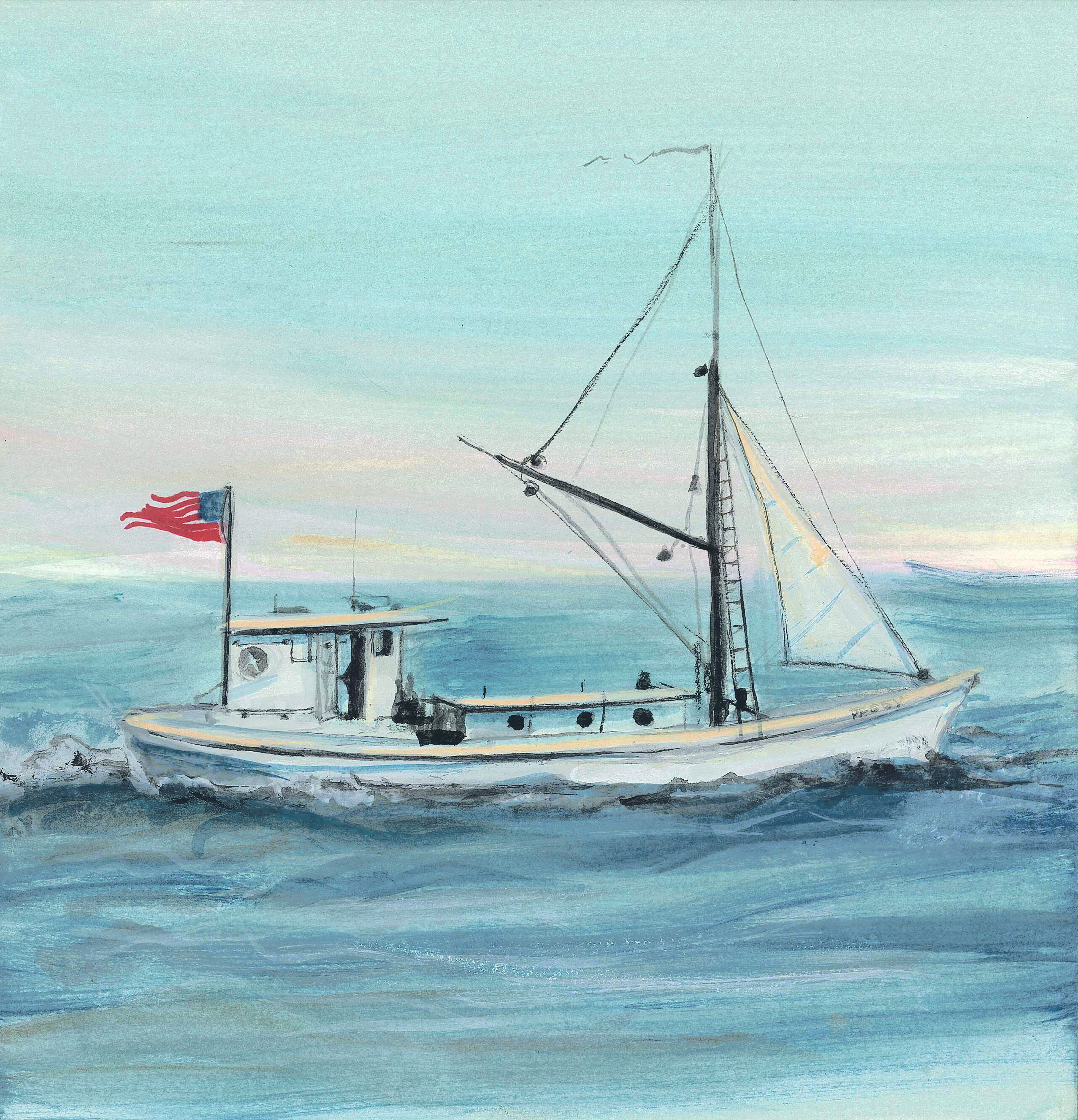 mathews museum moss workboat