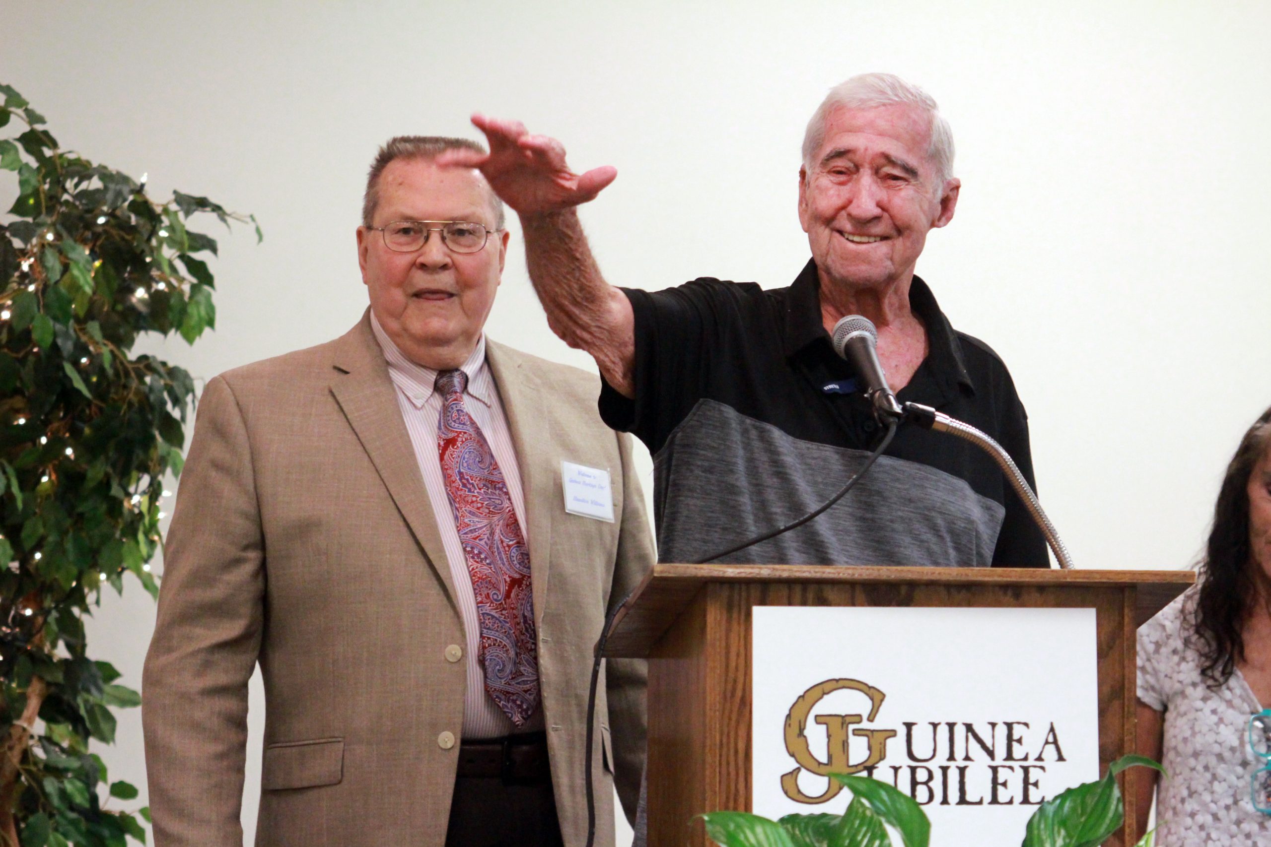 1a guinea grand marshal and ham williams