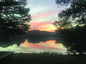 Thanksgiving sunrise Judy Jay cobbs creek