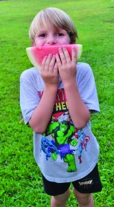 food krystie watermelon boy