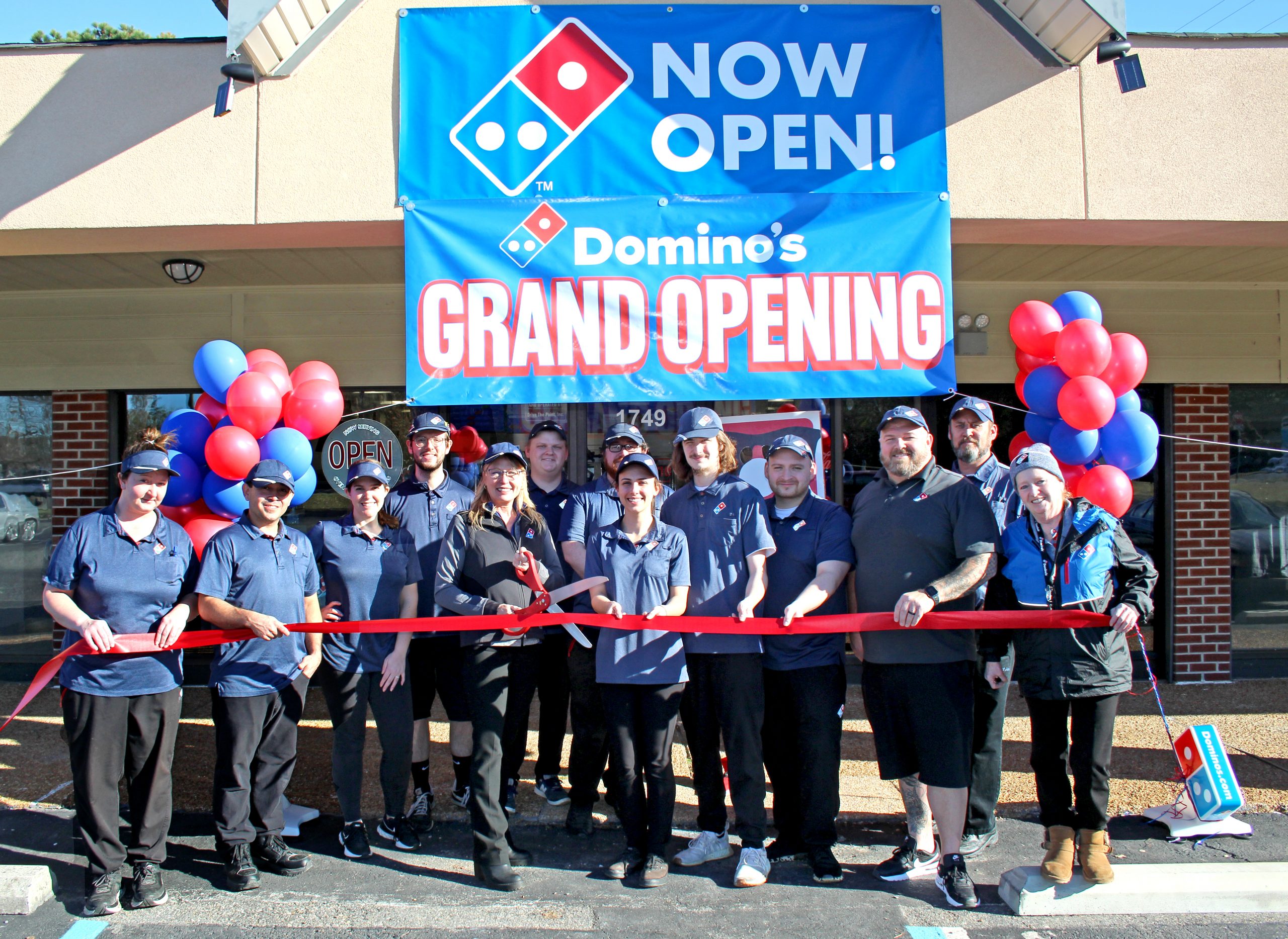 point dominos grand opening