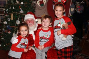 Cora, 4, Laurielynn 8, and Cal Holiday, turns 5 on 22nd