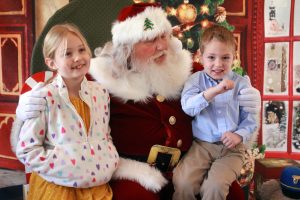 Lizzie, 8, and Philip, 4, Sterner