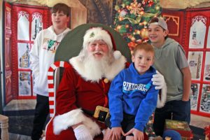 Pierce Moffitt and brothers Grady and Graison Jones