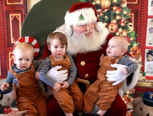 Silas Cockerham, Asher Burton and John Dolan, from left