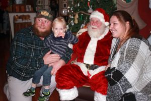Willie and Kaylyn Moore with Lincoln, 2