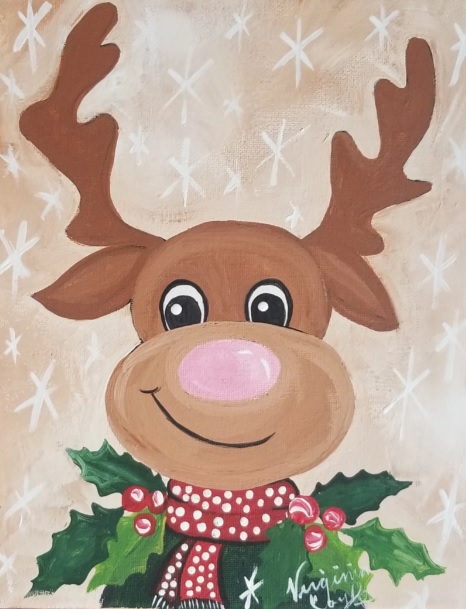 arts bay school brf reindeer art to go