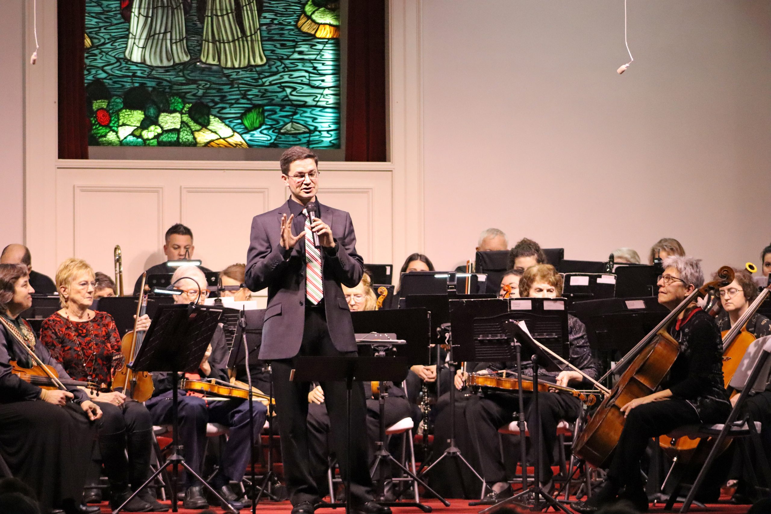 gloucester courthouse community orchestra christmas concert conductor jarrett kocan 1 from T