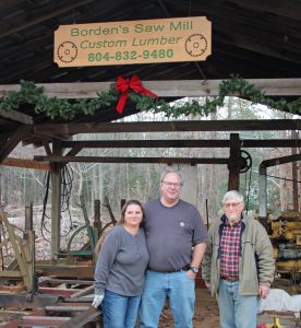 business bordens sawmill by the sign by t