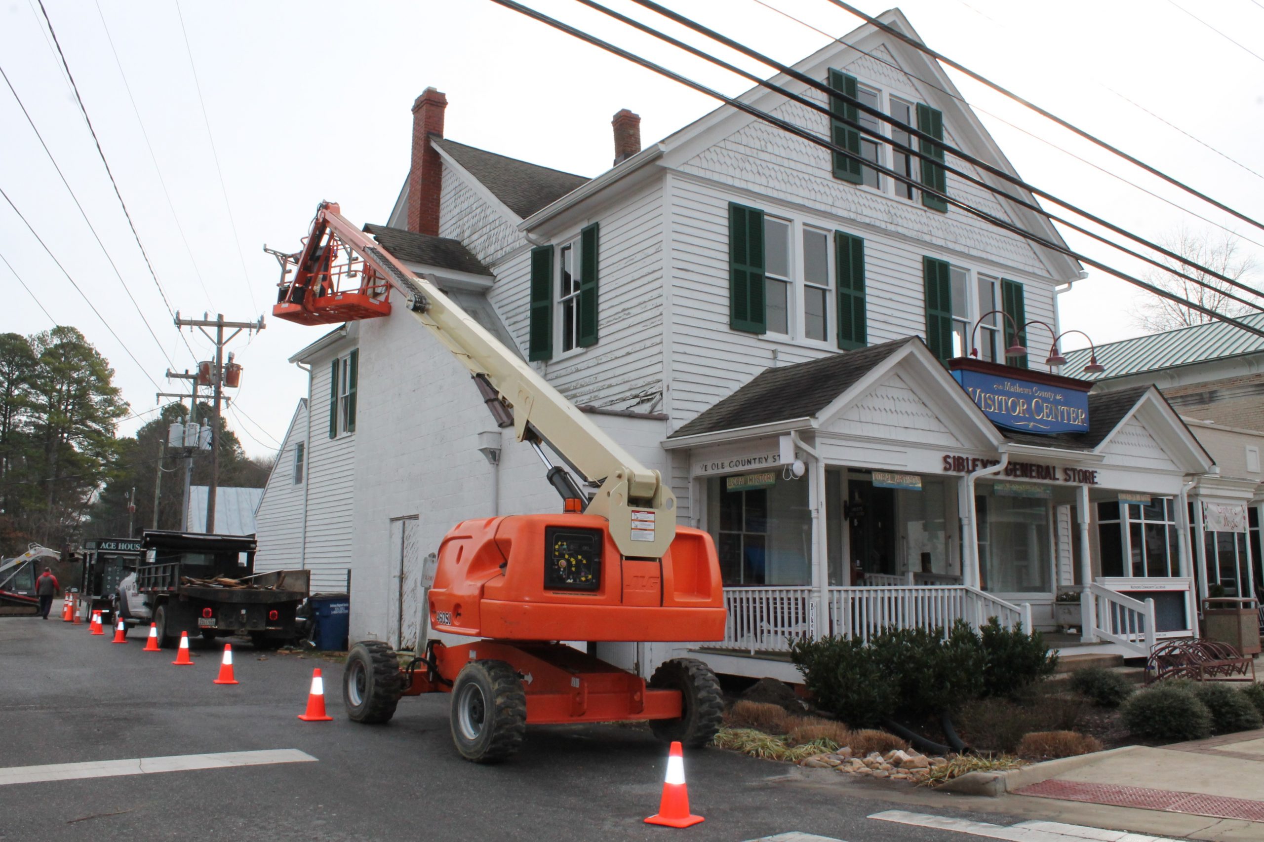 mathews sibleys foundation restoration begins