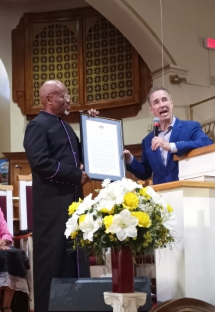 Rev. Diggs honored by Virginia Senate Gazette Journal