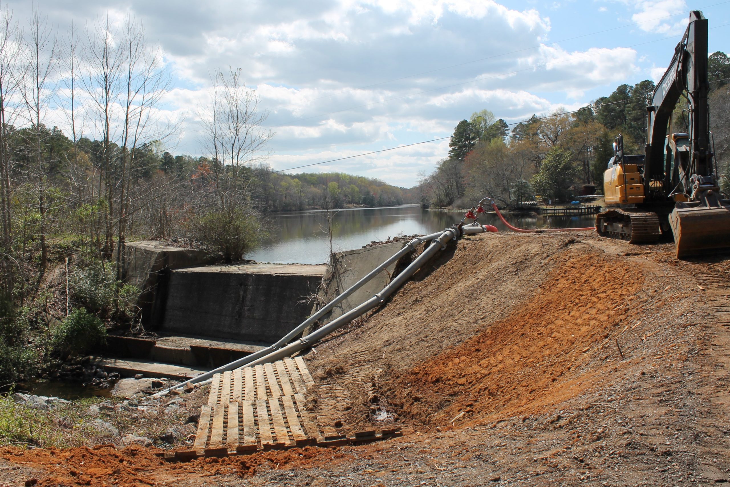 gloucester burkes pond dam project 1