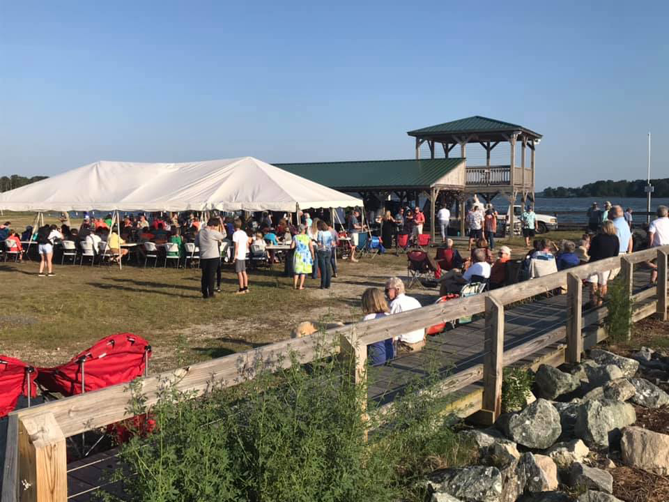 mathews party at the wharf