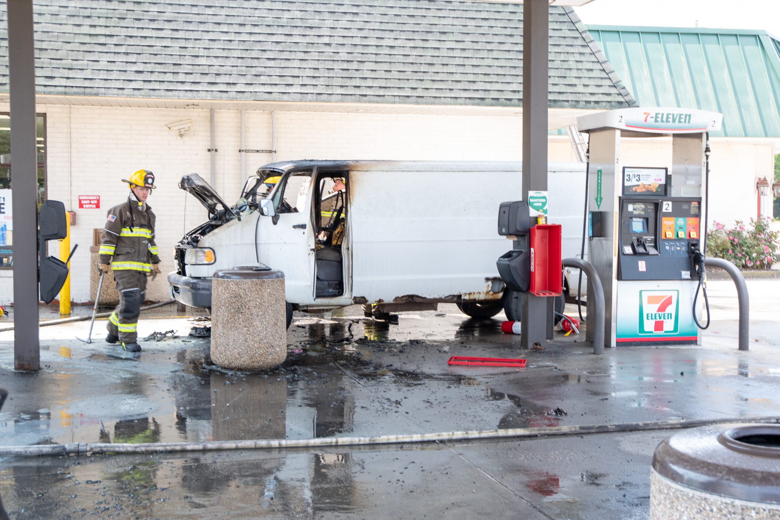 Van Fire