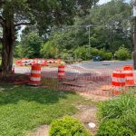 mathews brickbat road closure