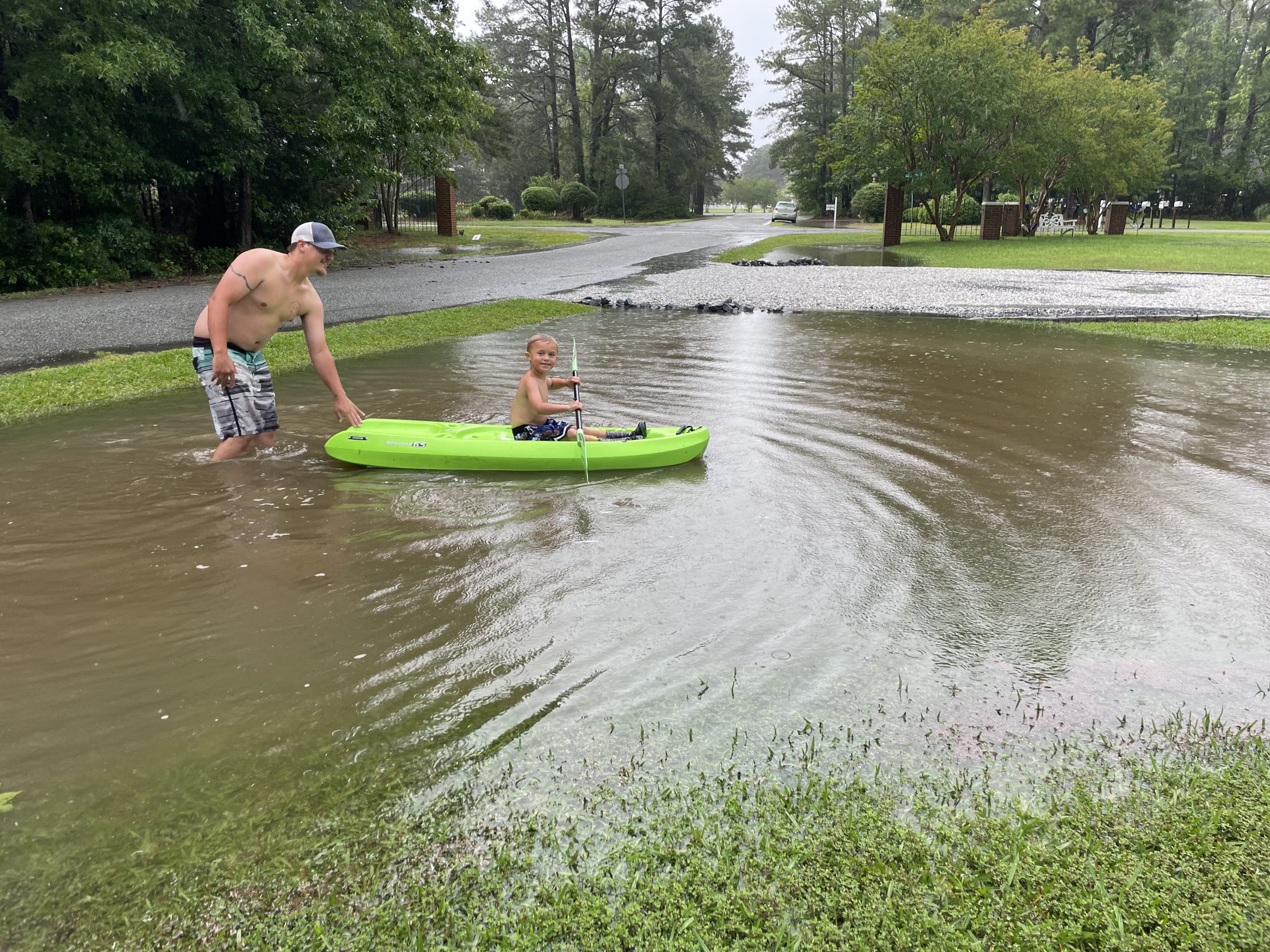 mathews fun after the rain