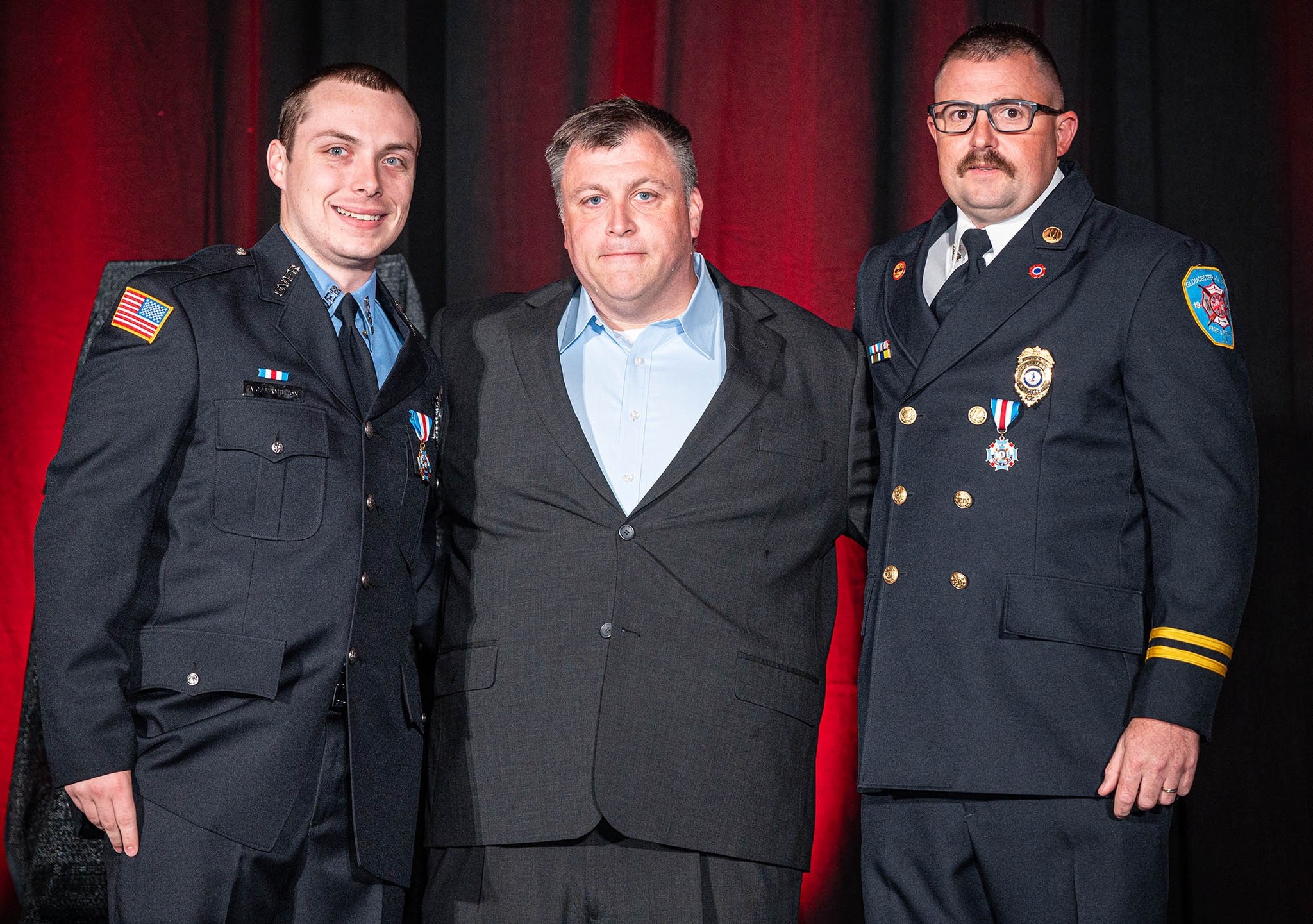 record gloucester vfrs members awarded