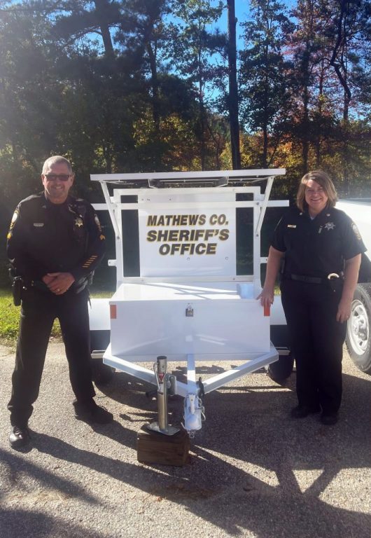 record mcso speed trailer