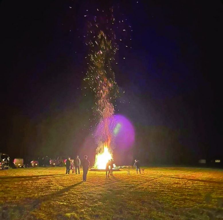 button up locust grove bonfire by lauren ambrose