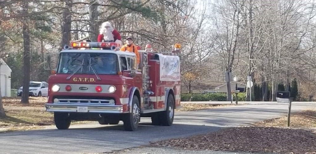 gloucester vfrs santa claus visits