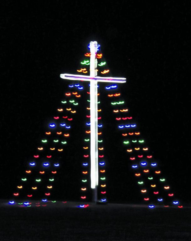 mathews lighted cross ron dixon 1