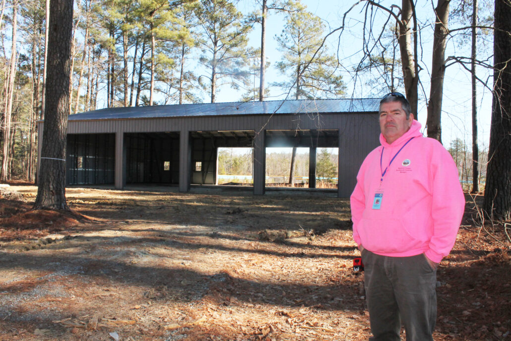 mathews maintenance shed