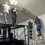 arts chp cc arts center lighting truss