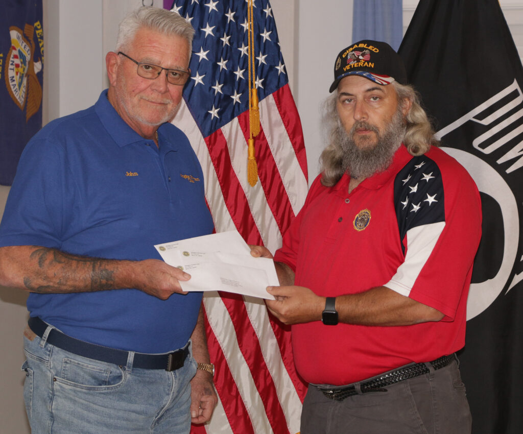 Abingdon Ruritan donation Gazette Journal