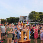 neighbors July 4th Bell Ringing Ceremony
