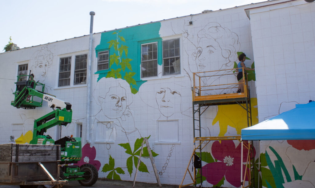Women's Mural on Main Street