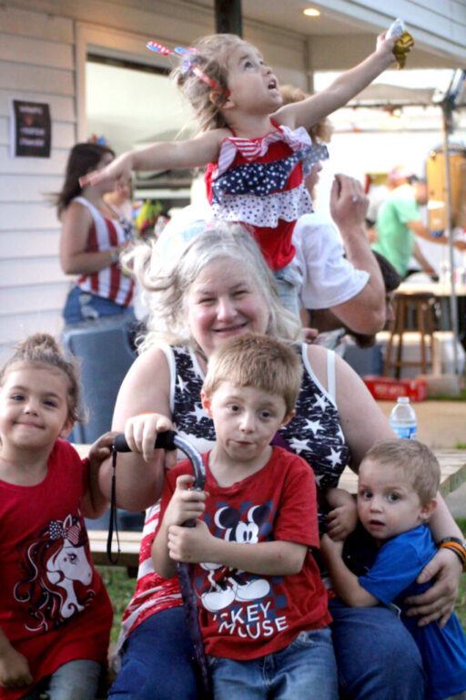fireworks grandma