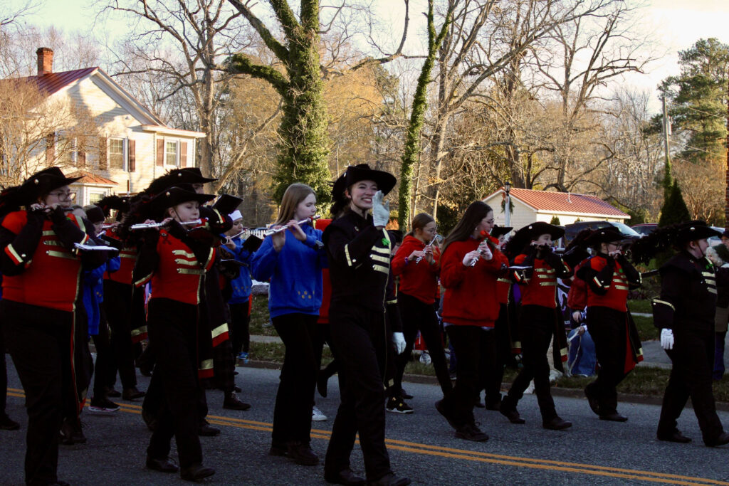 Gloucester Christmas and Holiday Parade GHS Band