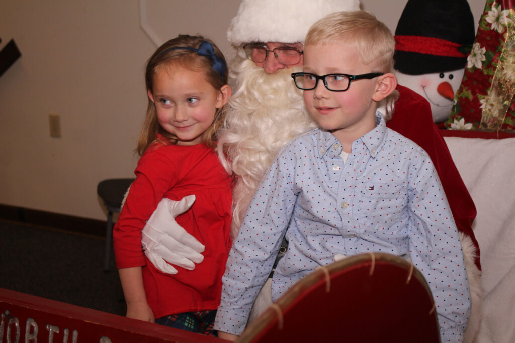abingdon Hope, 3, and Mathias, 6, Johnson