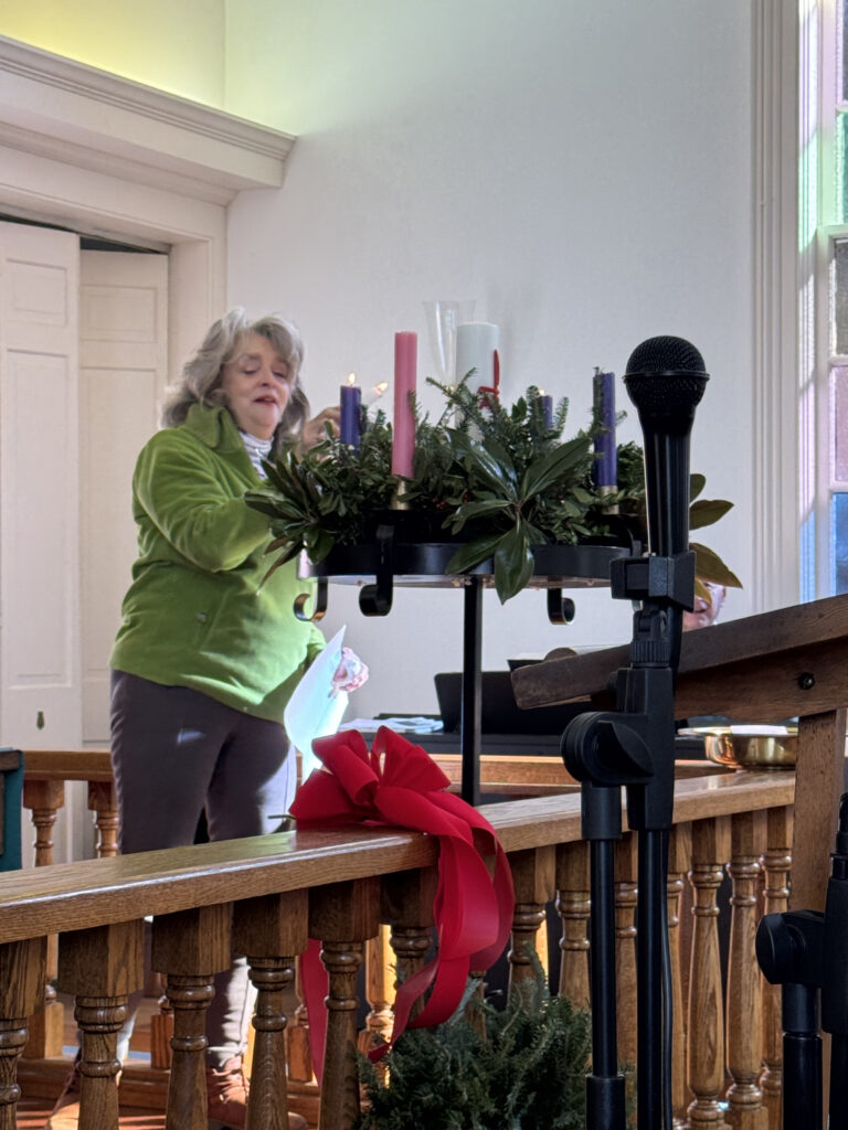 church hanging of the greens 2