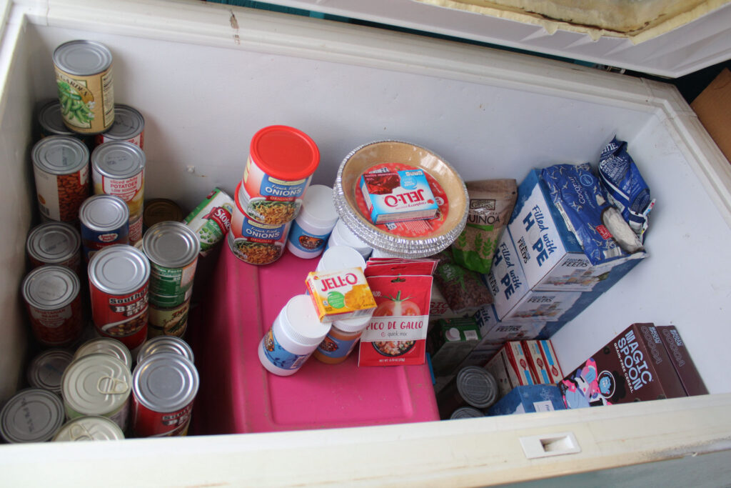 community The Giving Box food items