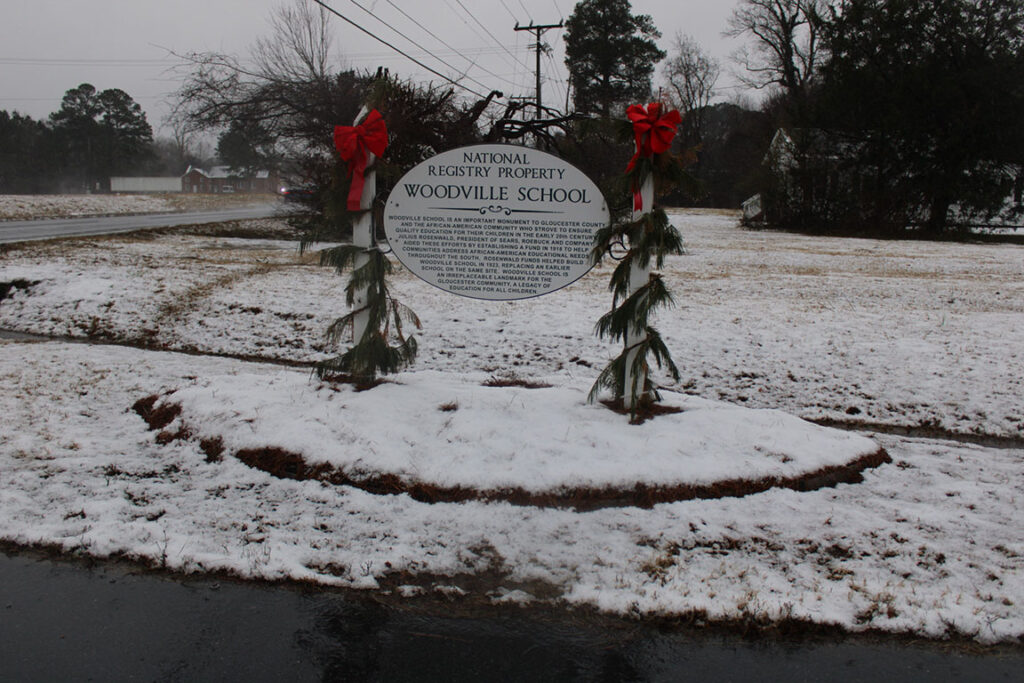 winter storm blair woodville school