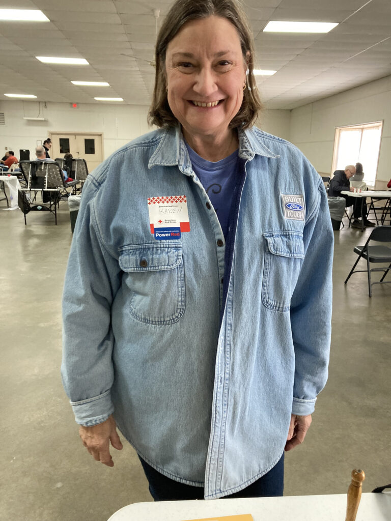 mathews blood drive Hinebaugh