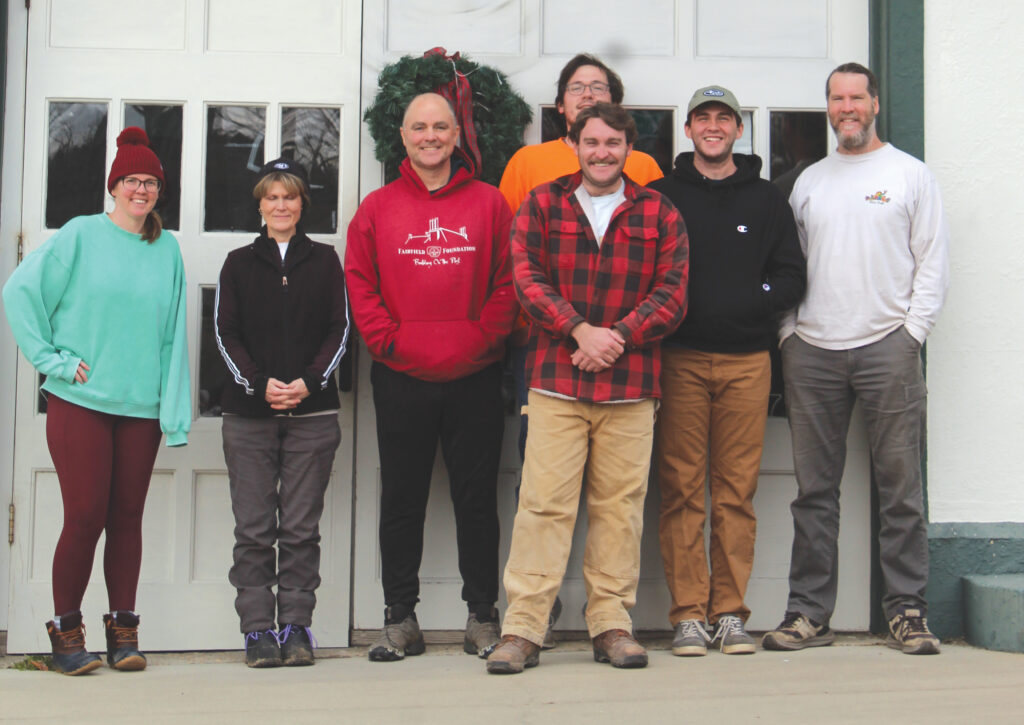 Anna Rhosed, Nancy Rubin, Dave Brown, Jackson Stubbs, Evan Cabral, Thane Harpole, Nathaniel Glasgow(Orange in Back)