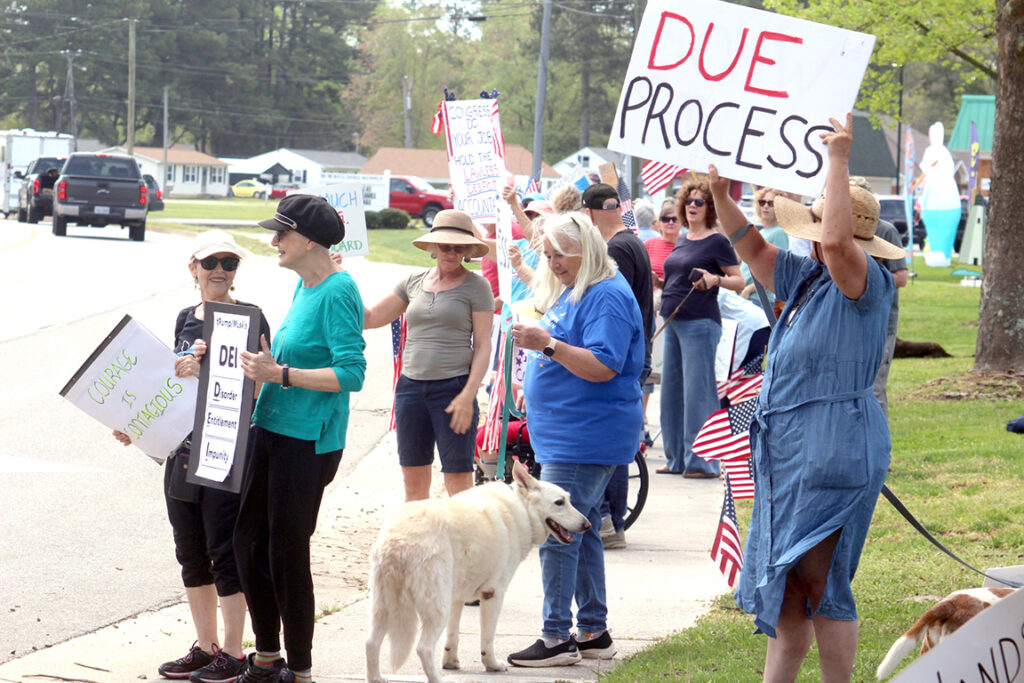 mathews protest