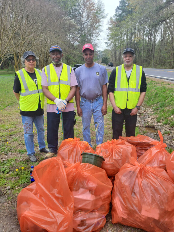 point guinea road cleanup