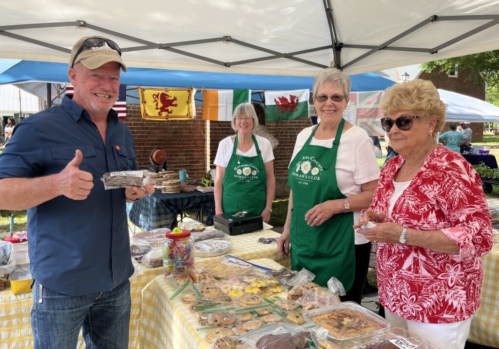 1a may faire womans club booth