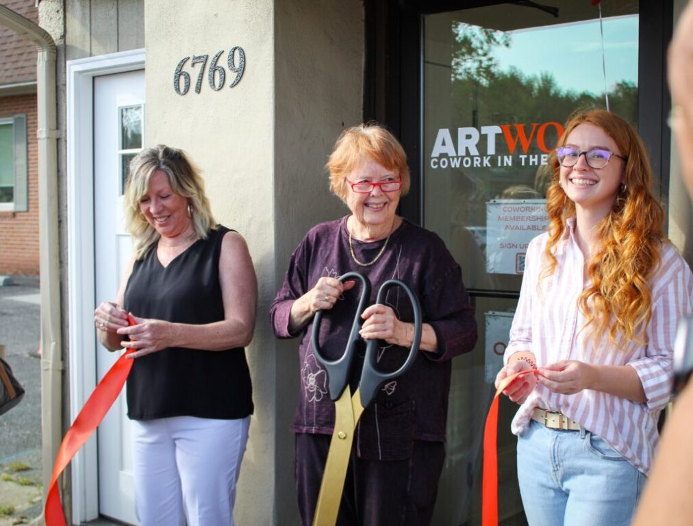 business grand opening for artwork