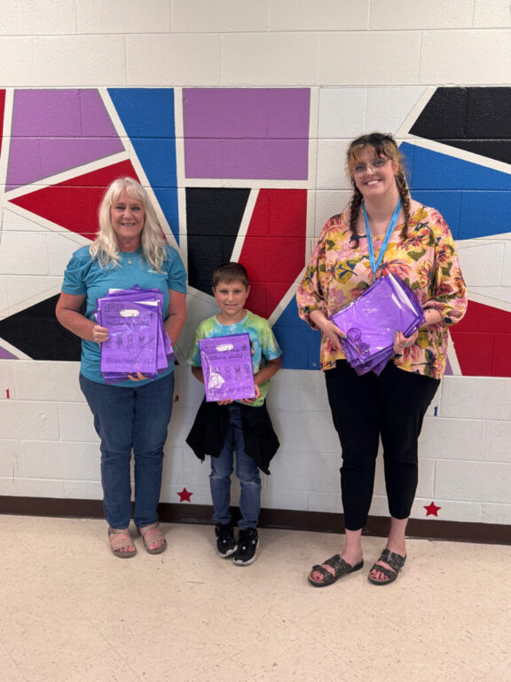 schools purple up