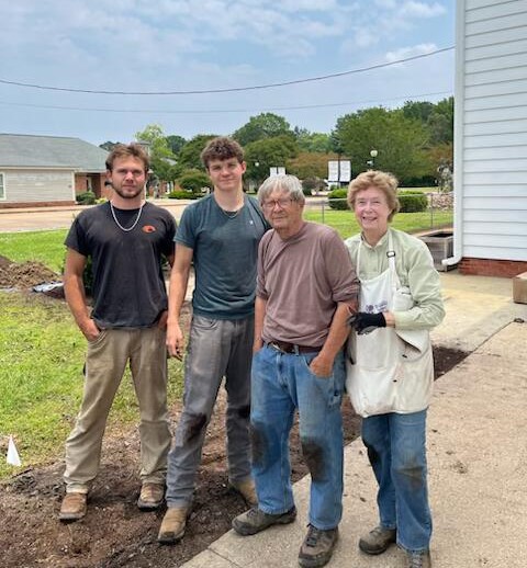 mathews ymca preschool landscaping