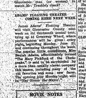 other news the showboat article
