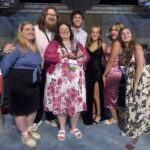 During the Jostens Renaissance Global Conference in San Diego, California, Gloucester High School Renaissance Leadership class was recognized as a Jostens Renaissance Platinum School of Distinction. Those representing GHS Renaissance Leadership were, from left, counselors Vanessa Morris and Joshua Coleman, Renaissance teacher Beth Coleman and students Grayson Shield, Alexis Dishman, Carodie Walker and Genevieve Morris.